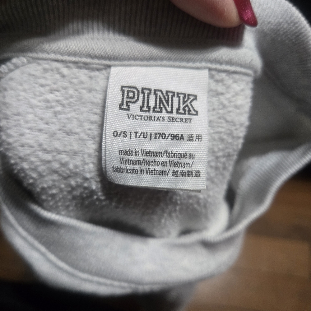 Pink Victoria's Secret Sweatshirt - Picture 4 of 5